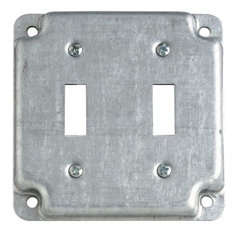 electrical box cover plates|4x4 single outlet cover plate.